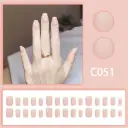Pure Color Simple Nail Tips Advanced Sense view 10