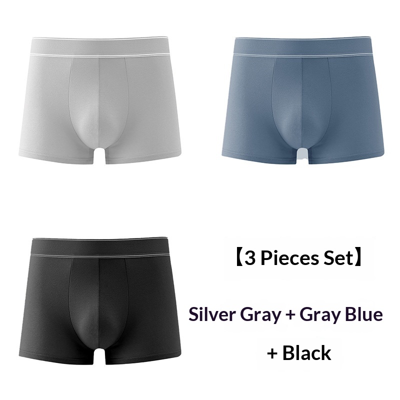 Mens Cotton Boxer Briefs, Simple And Elegant, With Graphene Antibacterial Properties thumbnail 8