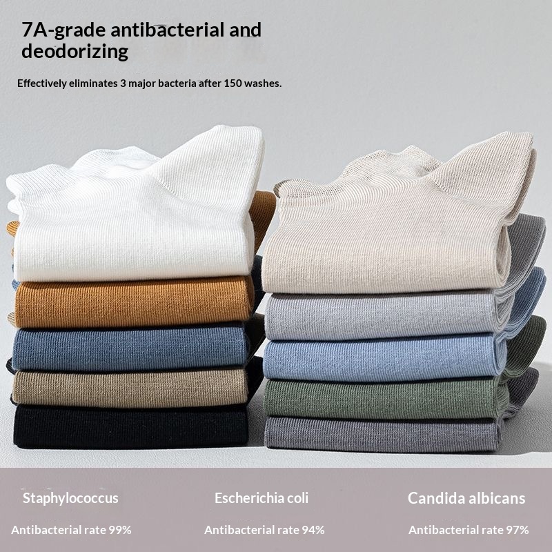 Pure Cotton Socks Summer Thin Style Mens And Couples Version thumbnail 2