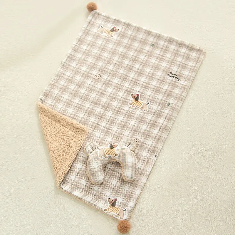 Thickened Pet Blanket All-season Universal for Teddy Dogs