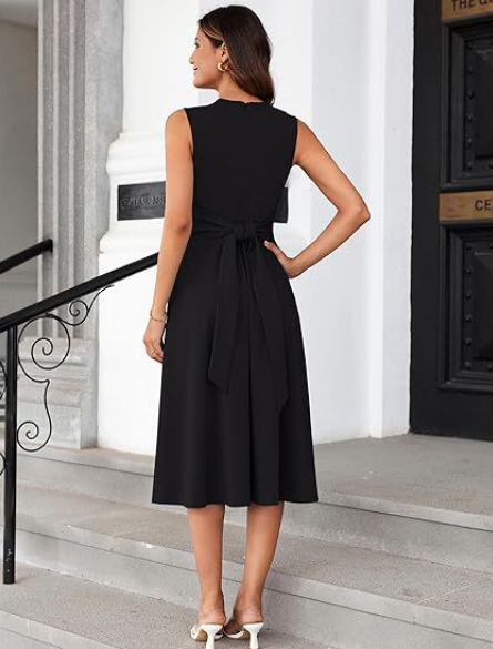 European And American-style Elegant Womens Dress thumbnail 5