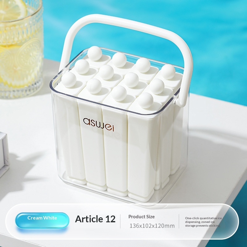 Ice Cube Tray Mold Food-grade For Home Use Summer Refrigerator thumbnail 7