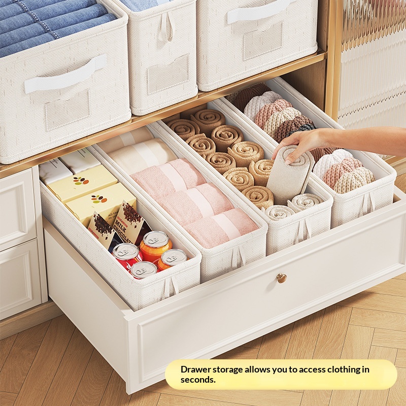 Tianshan Cotton And Linen Storage Box No Partition Clothing