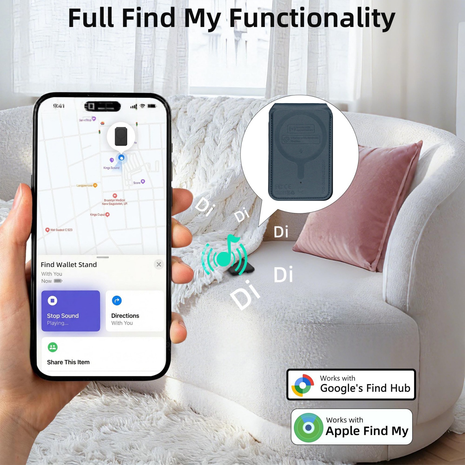 Phone Positioning Magnetic Mount Card Holder thumbnail 7