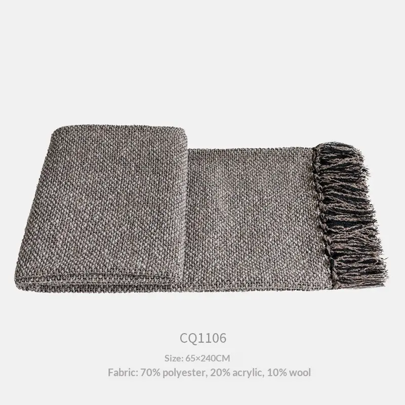 Modern Chinese-style Sofa Cushion Coffee-colored Backrest Pillow