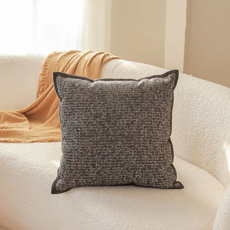 Modern Minimalist Living Room Sofa Throw Pillow Cover With Insert