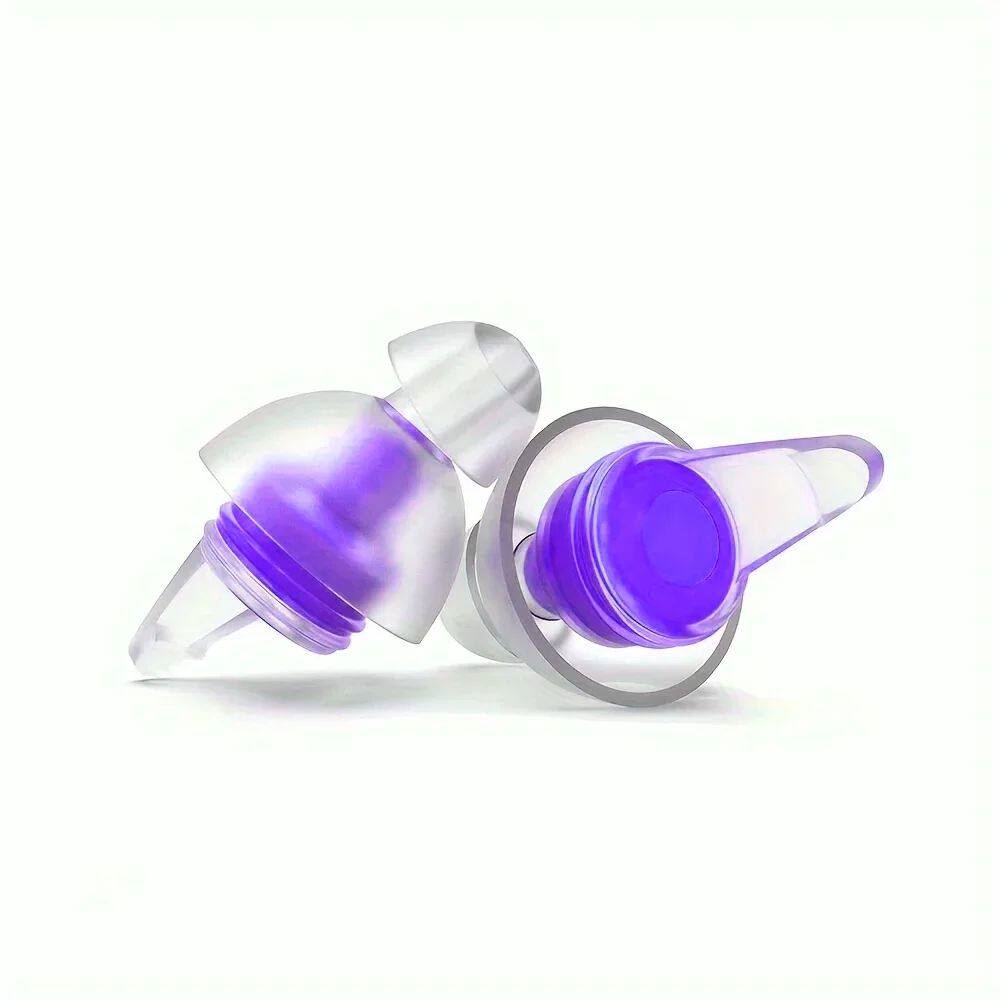 Reusable High Fidelity Concert Ear Plugs For Music