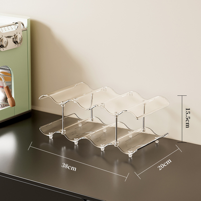 Stackable Water Cup Holder Household Insulated Cup Display Rack thumbnail 5