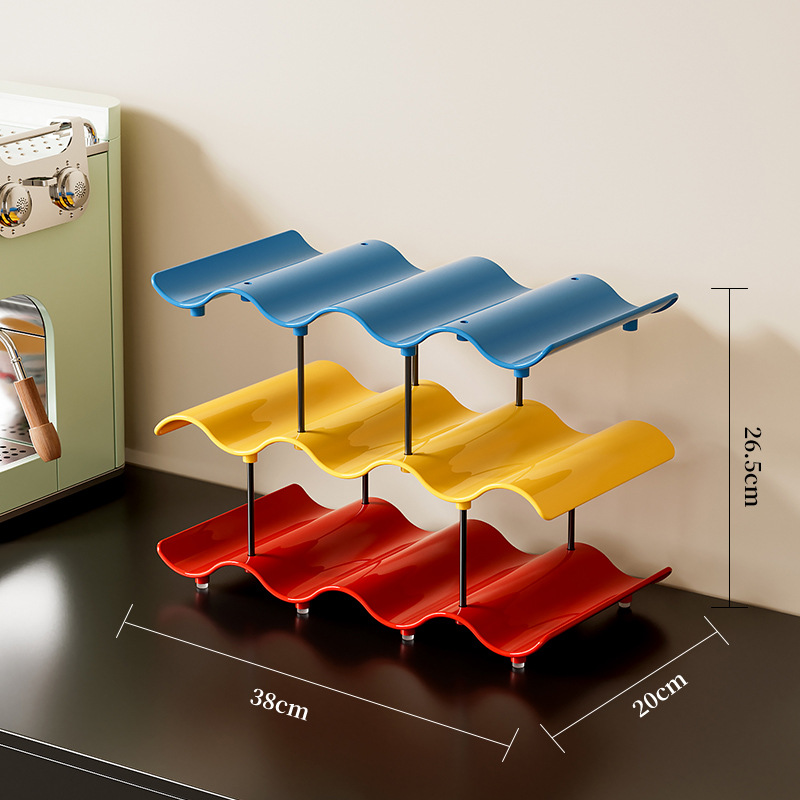 Stackable Water Cup Holder Household Insulated Cup Display Rack thumbnail 2