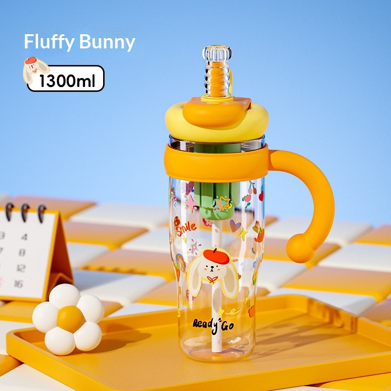 Ice-blended Straw Cup Jumbo Water Bottle — foto 8