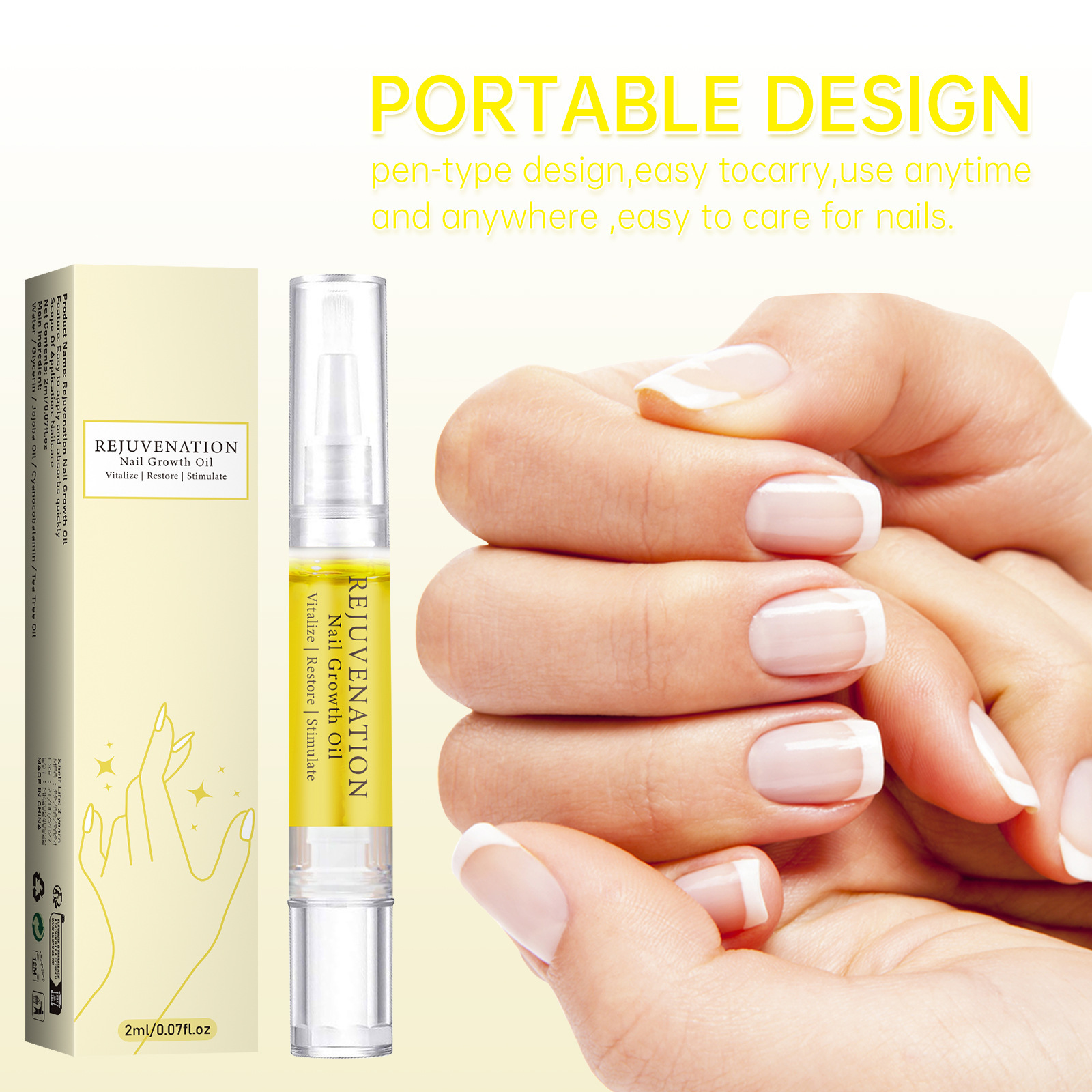 Cuticle Care Nail Protector Pen 2ml Set