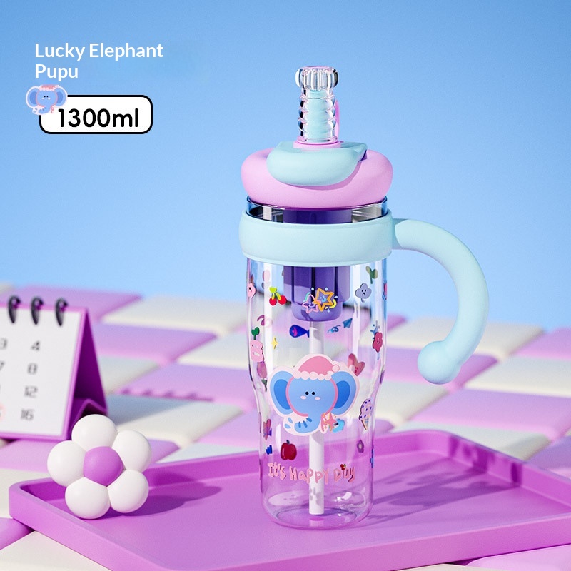 Ice-blended Straw Cup Jumbo Water Bottle — foto 4