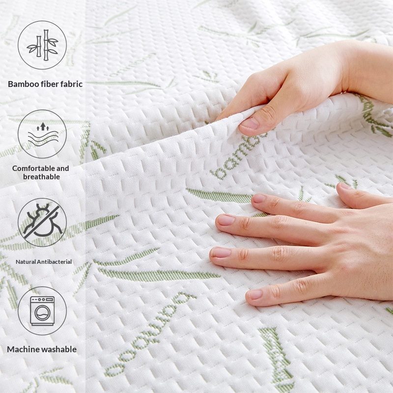 Bamboo Fiber Air-Layer Waterproof Fitted Sheet