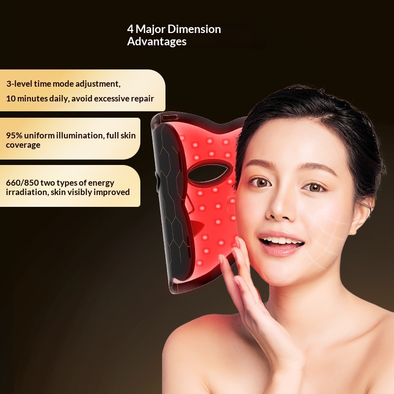 LED Photon Skin-Rejuvenation Beauty Mask