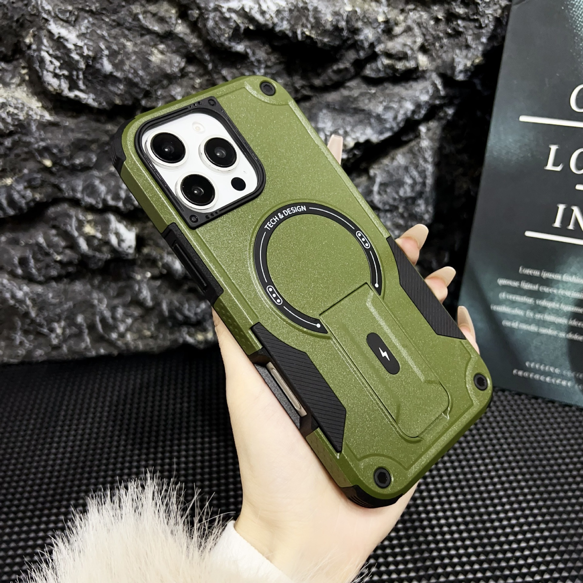 Suitable For Bracket Drop-resistant Protective Phone Cases