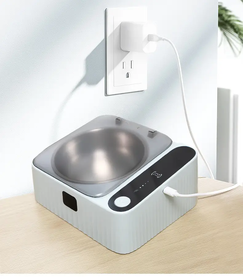 Smart Cat Bowl With Automatic Lid Opening For Pet Dogs