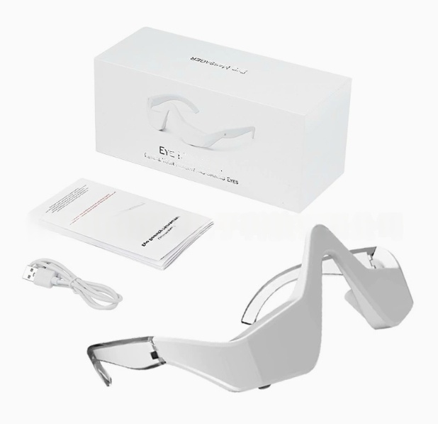 Eye Massager 3D Red Light Massager Dark Circle LED Eye Care Device Skincare Beauty Tool