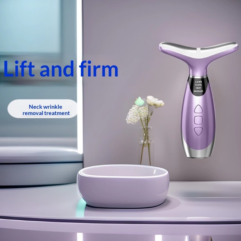 Neck Beauty Device Nasolabial Fold And Neck Wrinkle Remover Facial Massager And Infusion Tool Drop Shipping Available