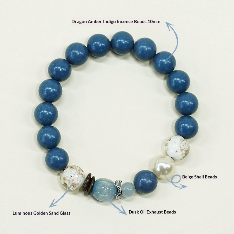 Dragons Blood Indigo Bracelet Handmade
