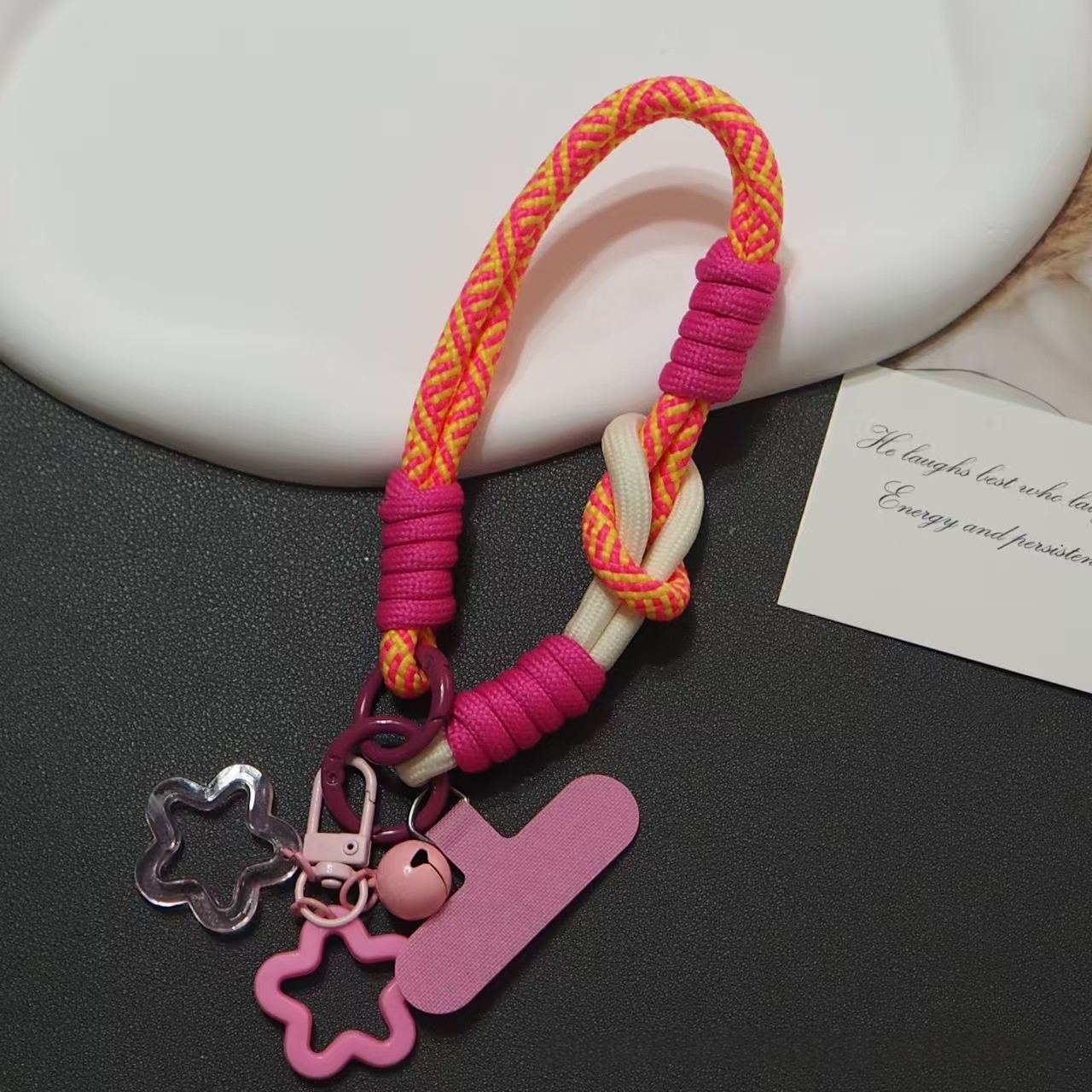 Two-in-one Wrist Lanyard Keychain Anti-loss Phone Strap