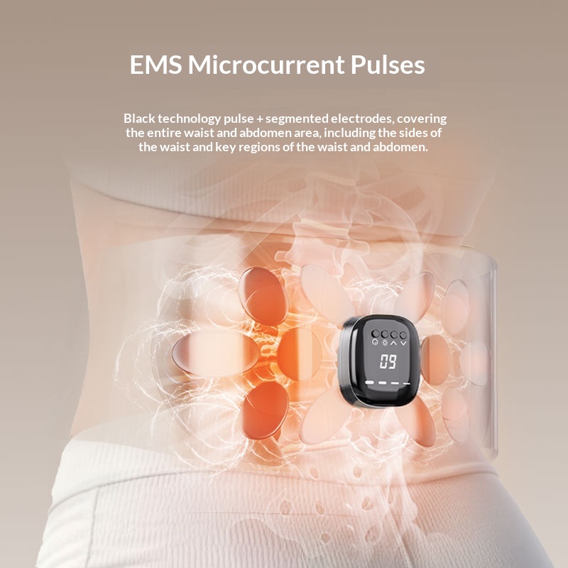 Low-Current Heating Lumbar Massage Device