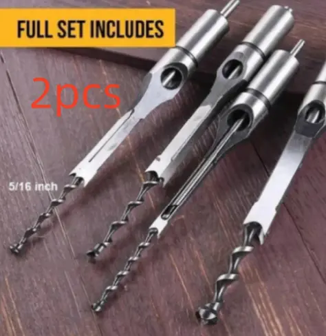 Woodworking Square Hole Drill British Lengthened Opening Square Hole Drill Head