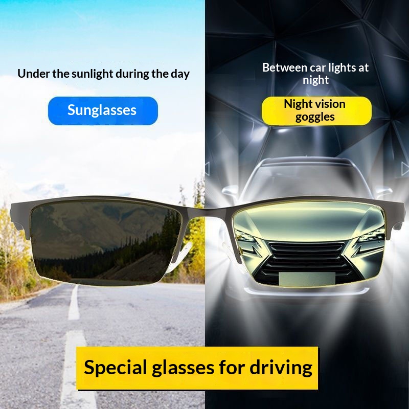 Night-vision Fishing All-purpose Dual-use Goggles Night-vision Glasses