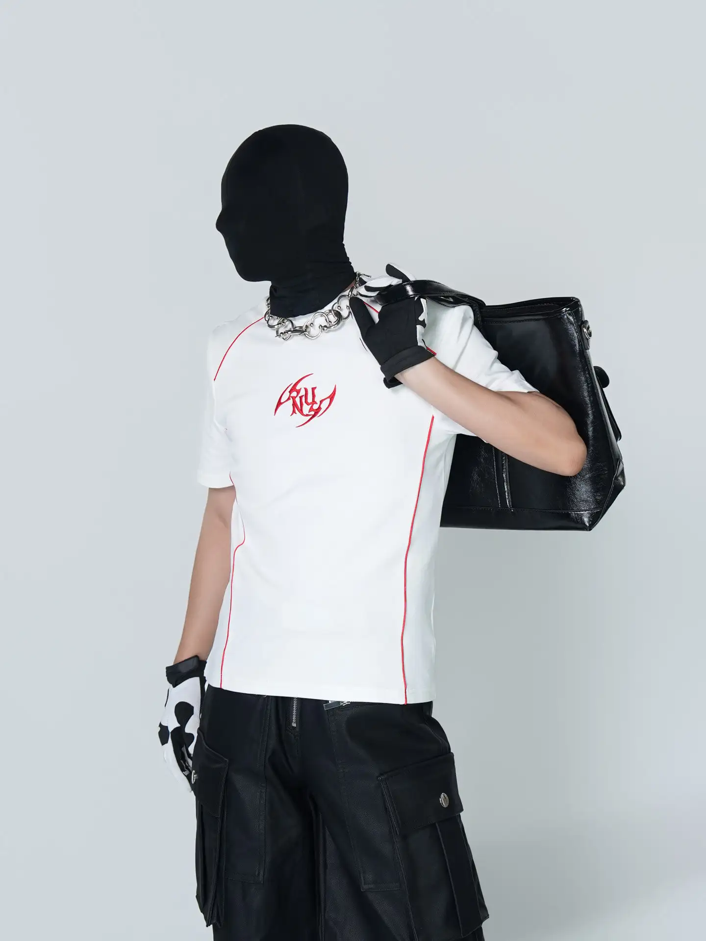 Inverted-triangle-shoulder Short-sleeve T-shirt For Men