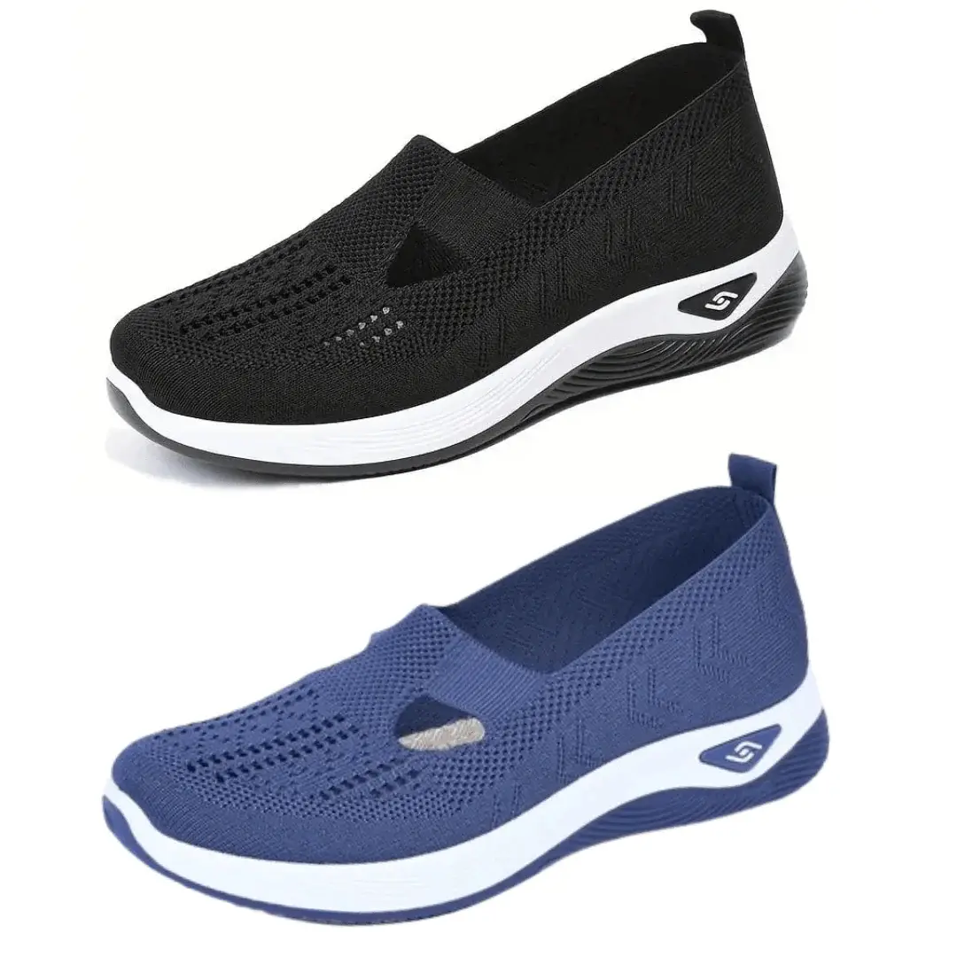 Women's Breathable Comfortable Soft Bottom Casual Mesh Shoes