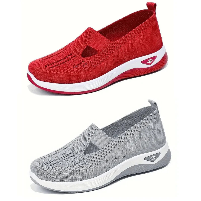 Women's Breathable Comfortable Soft Bottom Casual Mesh Shoes