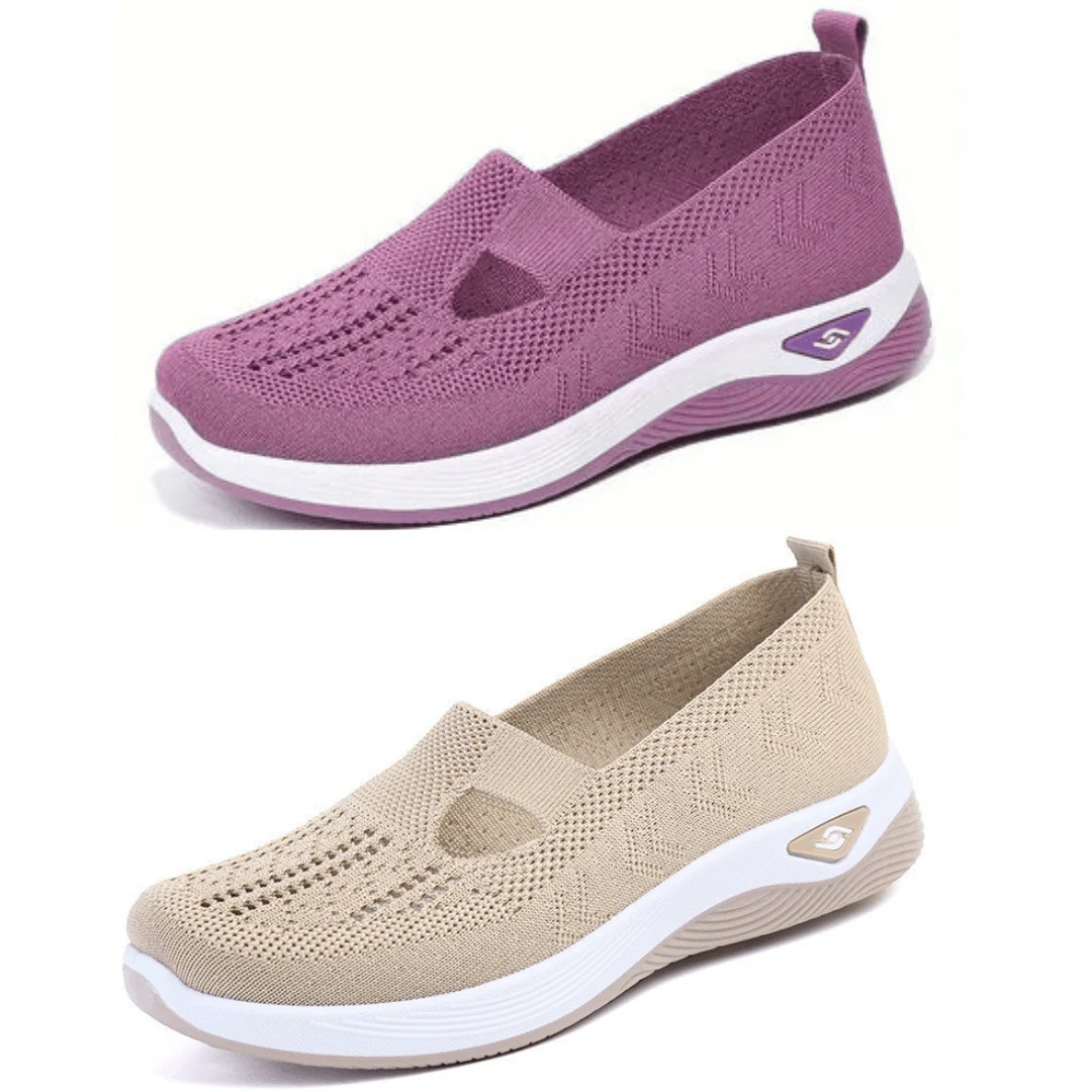 Women's Breathable Comfortable Soft Bottom Casual Mesh Shoes