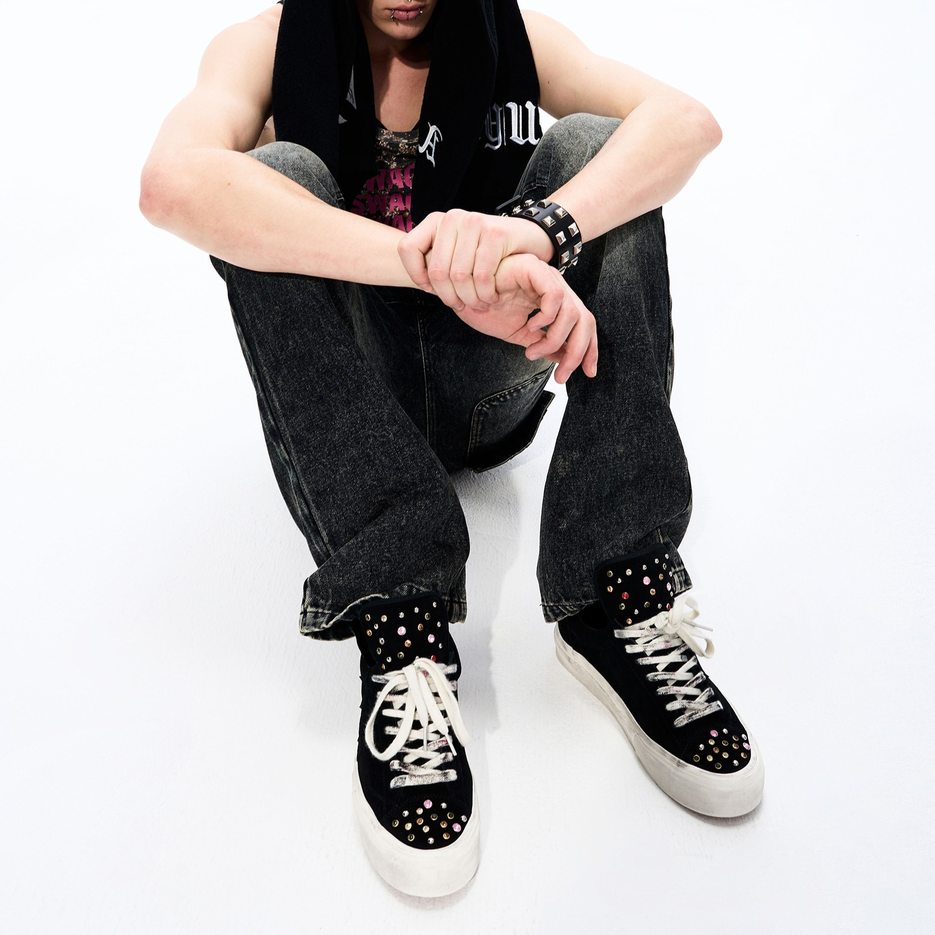 Retro Pentagram Height-Enhancing Casual Sneakers For Women