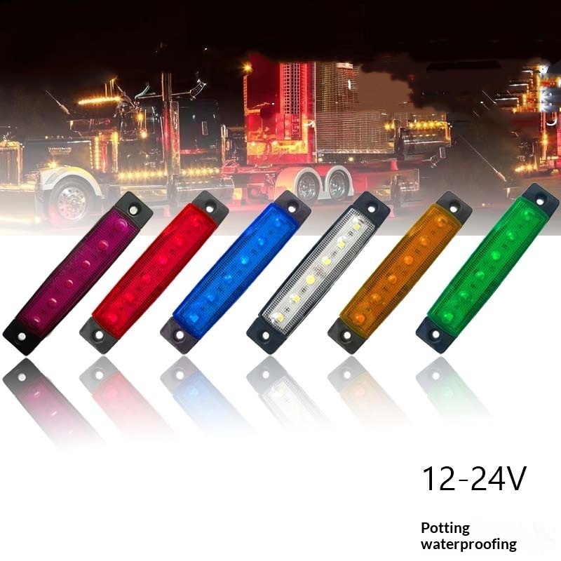 6-LED Truck Side Light Turn Signal