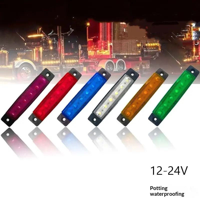 6-LED Truck Side Light Turn Signal