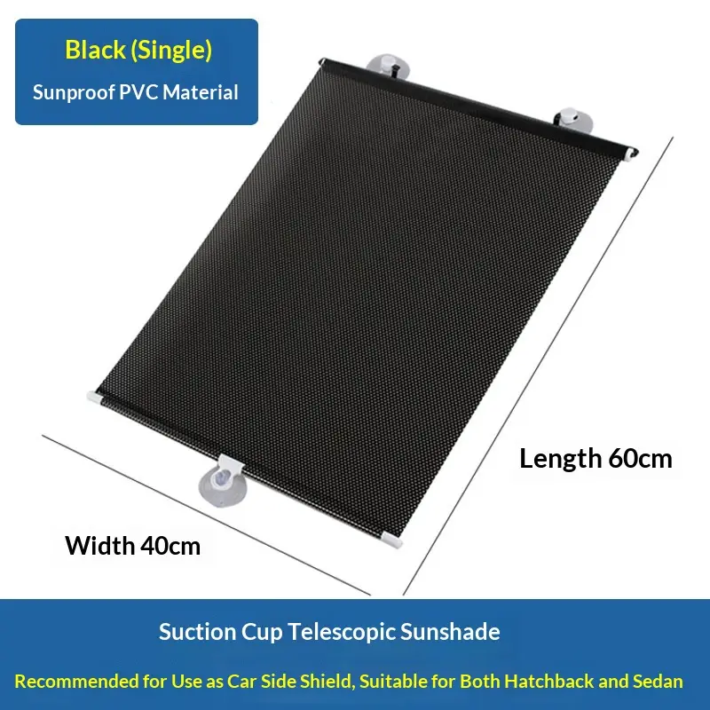 Car Sunshade Automatic Retractable Sun Visor
