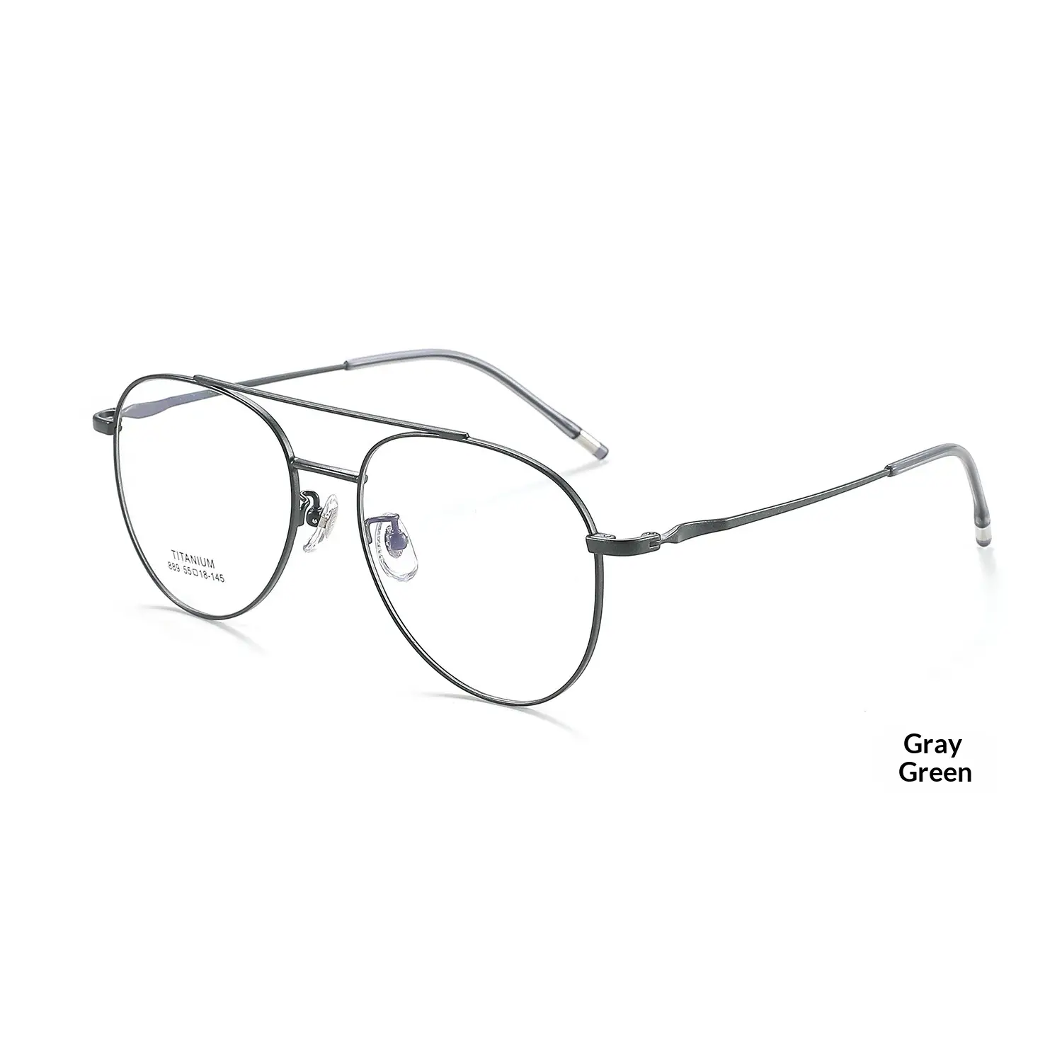 Retro Titanium-frame Fashion Glasses