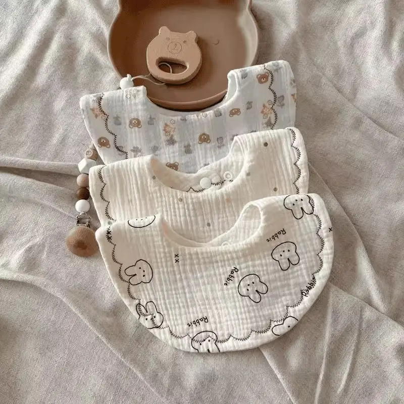 Newborn Bib For Boys And Girls Absorbent