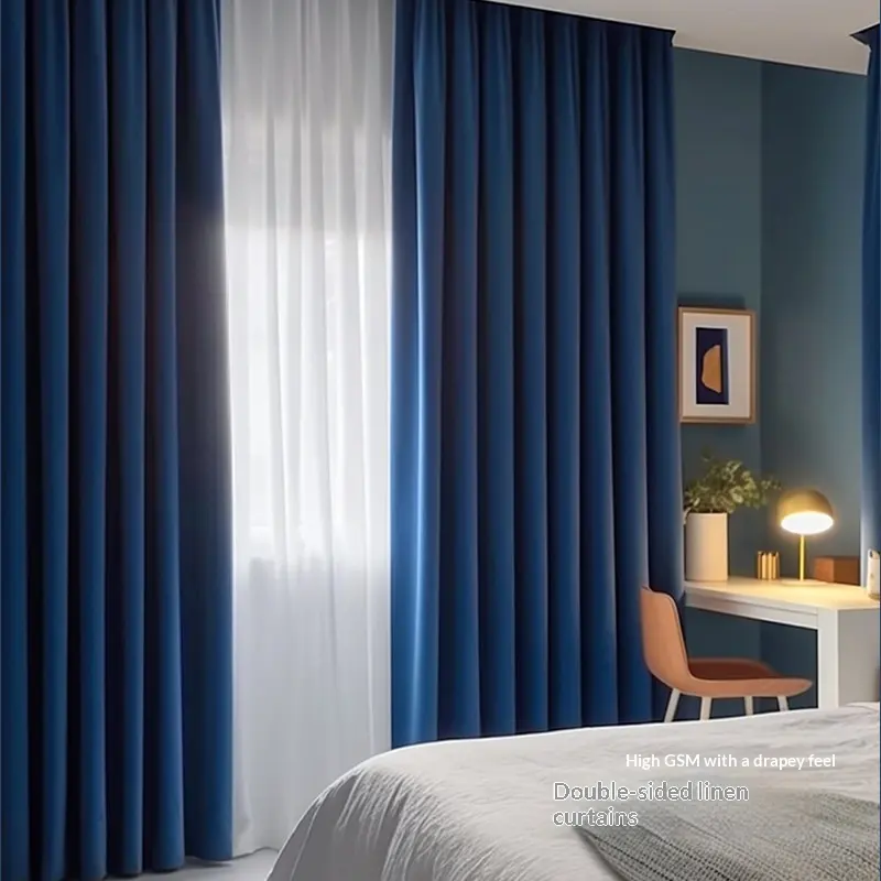 Drill Free Installation High Precision Blackout Curtain