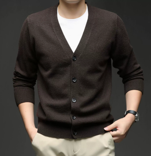 Knitted Cardigan Sweater, picture 10 of 10