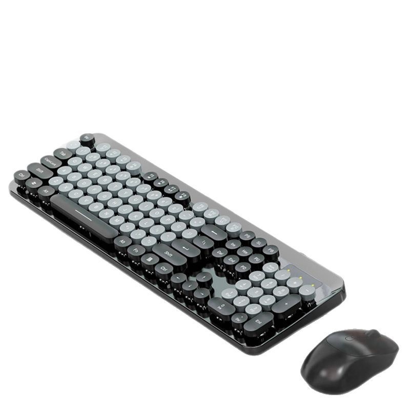 Womens Office Lightweight Wireless Keyboard And Mouse Set Computer Keyboard 4