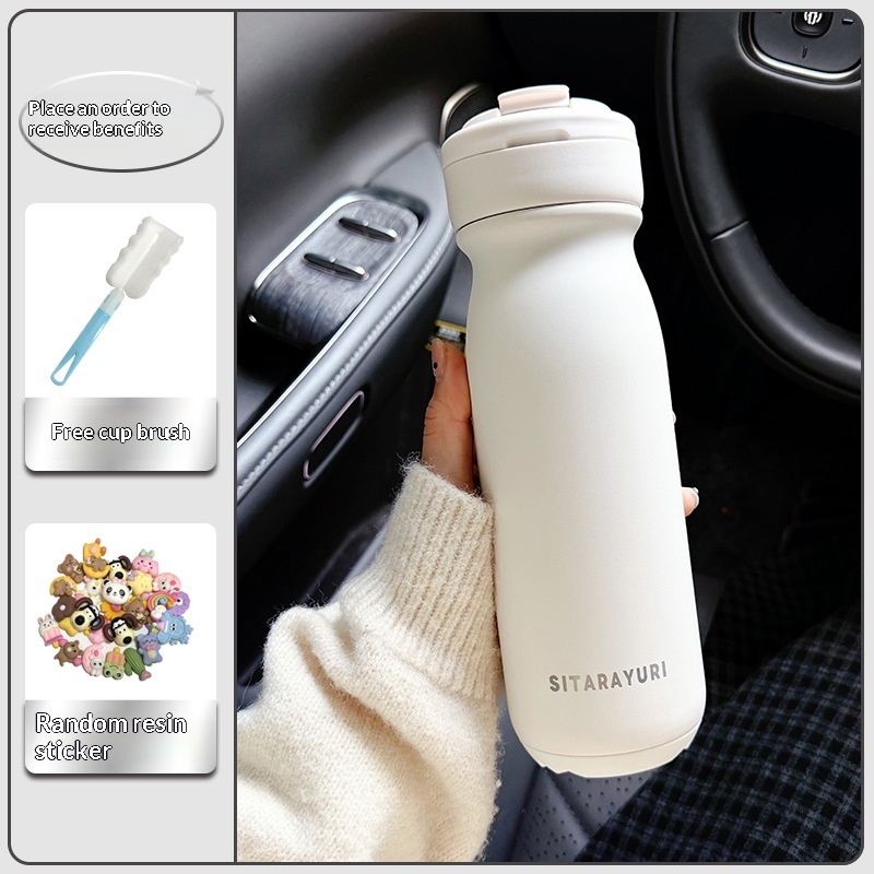 Portable 304 Stainless Steel Water Bottle — foto 2