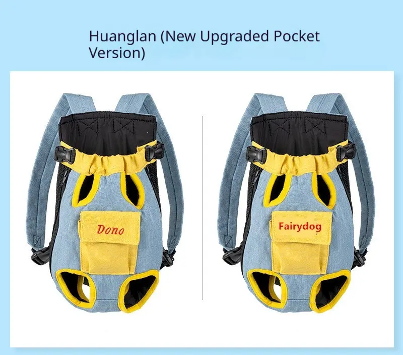Portable Double-Shoulder Backpack For Pet Outings