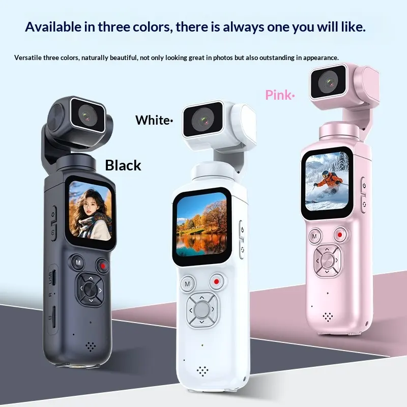 4K Camera Handheld Gimbal with Motion Stabilization and Face