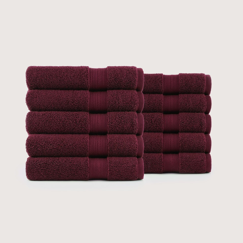 Serviette de bain unie en coton en gros – turquoise, 170 × 95 cm, 5 pièces