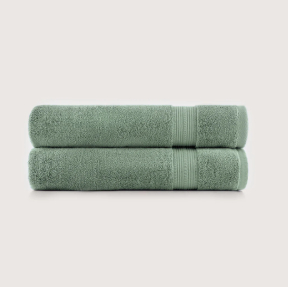 Serviette de bain unie en coton en gros – turquoise, 170 × 95 cm, 5 pièces
