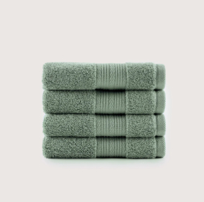 Serviette de bain unie en coton en gros – turquoise, 170 × 95 cm, 5 pièces