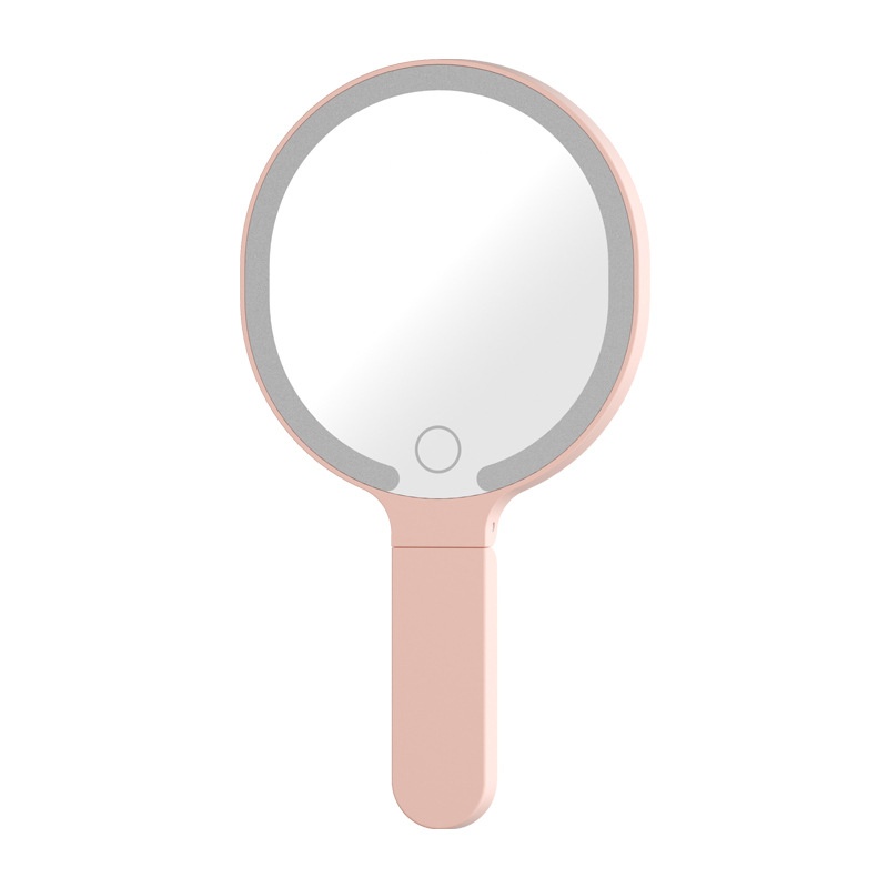 Portable Handheld LED Makeup Mirror With Light 7