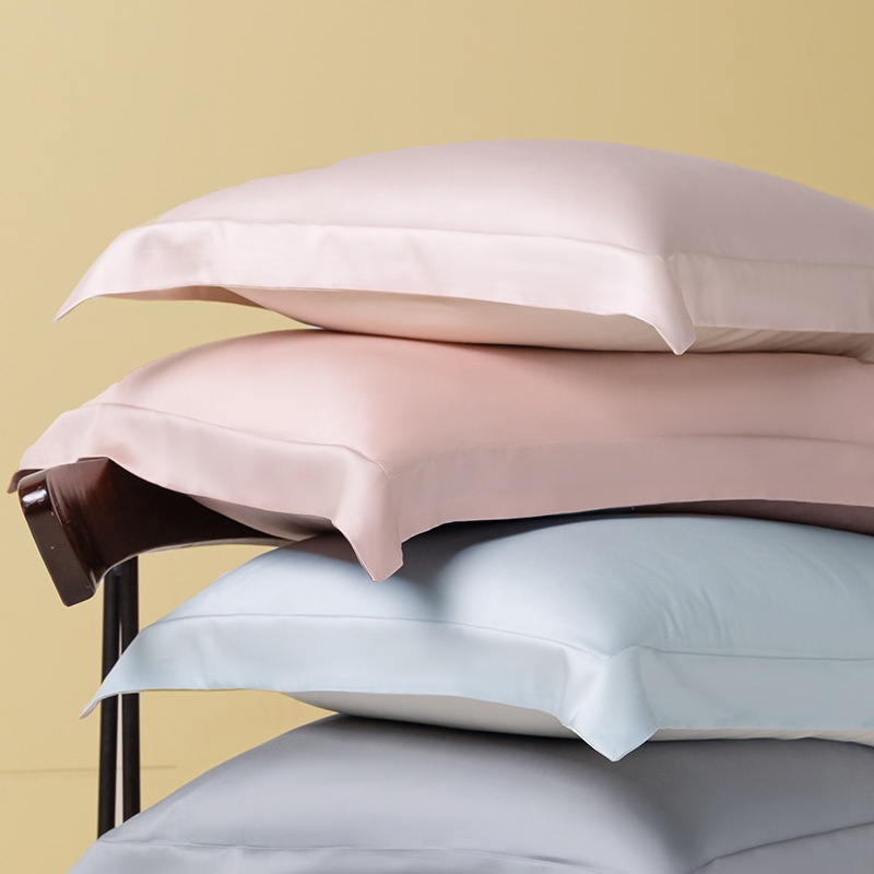 Summer Minimalist Solid-color Tencel Pillowcase