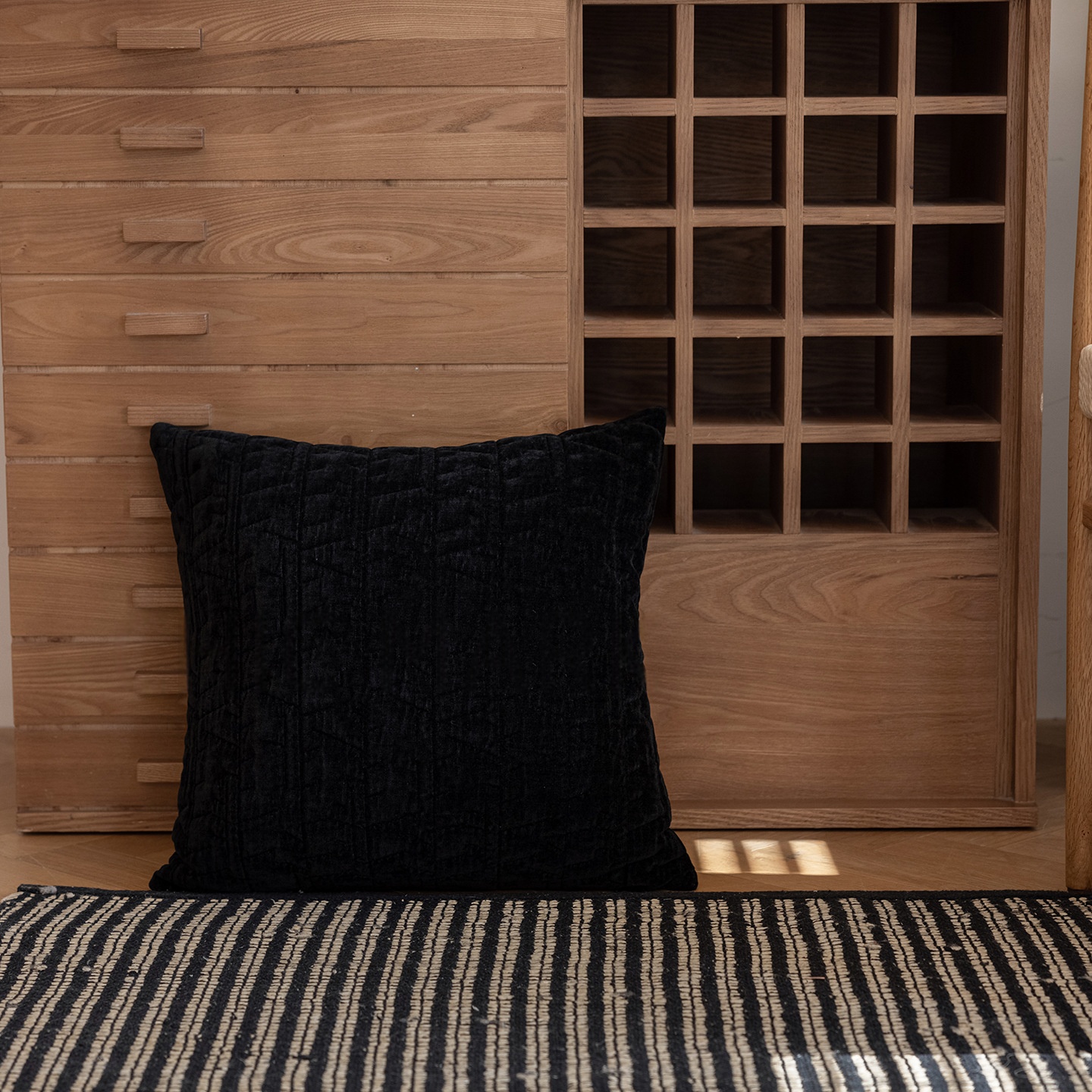 Sofa American-style Yarn-dyed Backrest Cover With Thickened Lumbar Pillow Cushion — foto 5