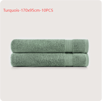Plain Cotton Bath Towel Wholesale - Plain Cotton Bath Towel Wholesale Turquoise 95x170 10PCS